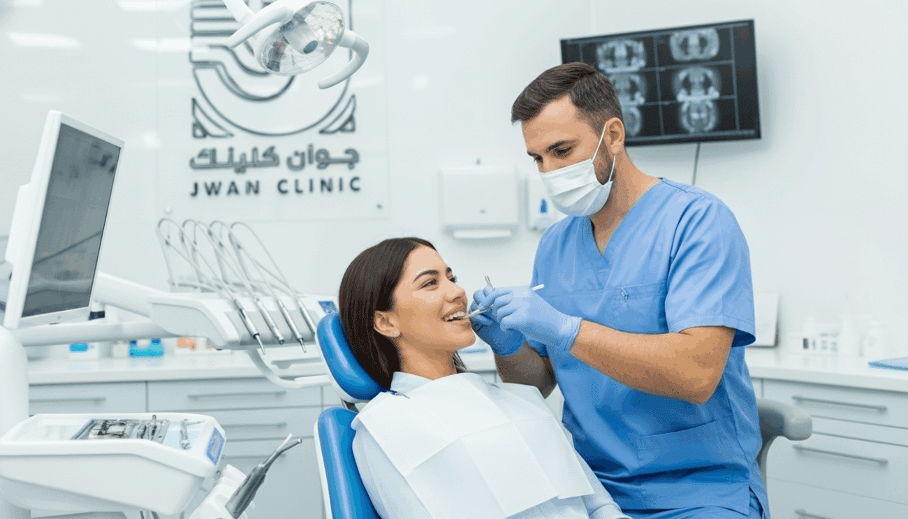 خطوات تنظيف الأسنان-جوان كلينك