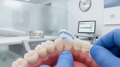 تنظيف تركيبة الاسنان